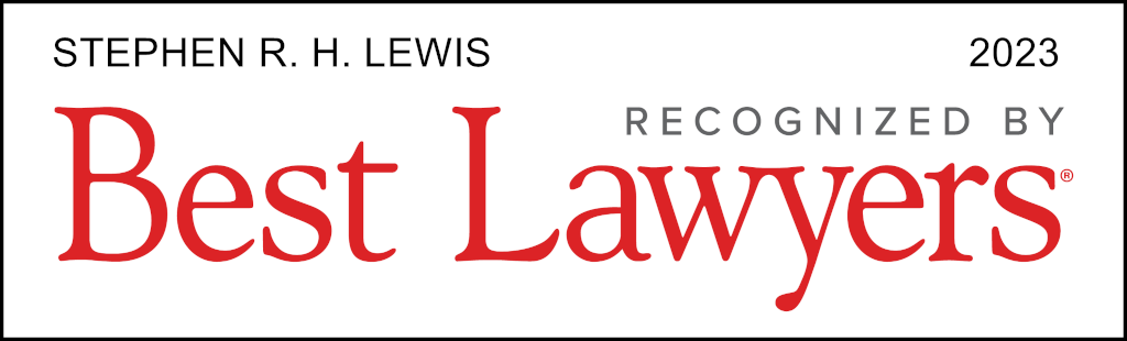 2023 Best Lawyers Logo - Lawyer Logo - Stephen R.H. Lewis